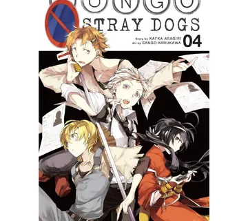 Bungo Stray Dogs, vol. 4 - cover