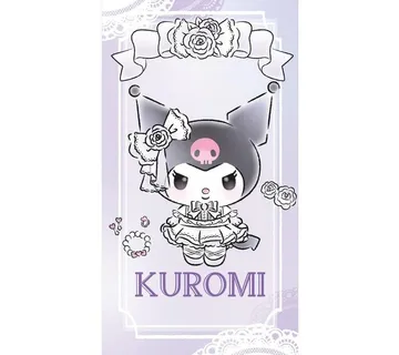 Ručnik za plažu Sanrio Kuromi 70x140cm - Zaprešić