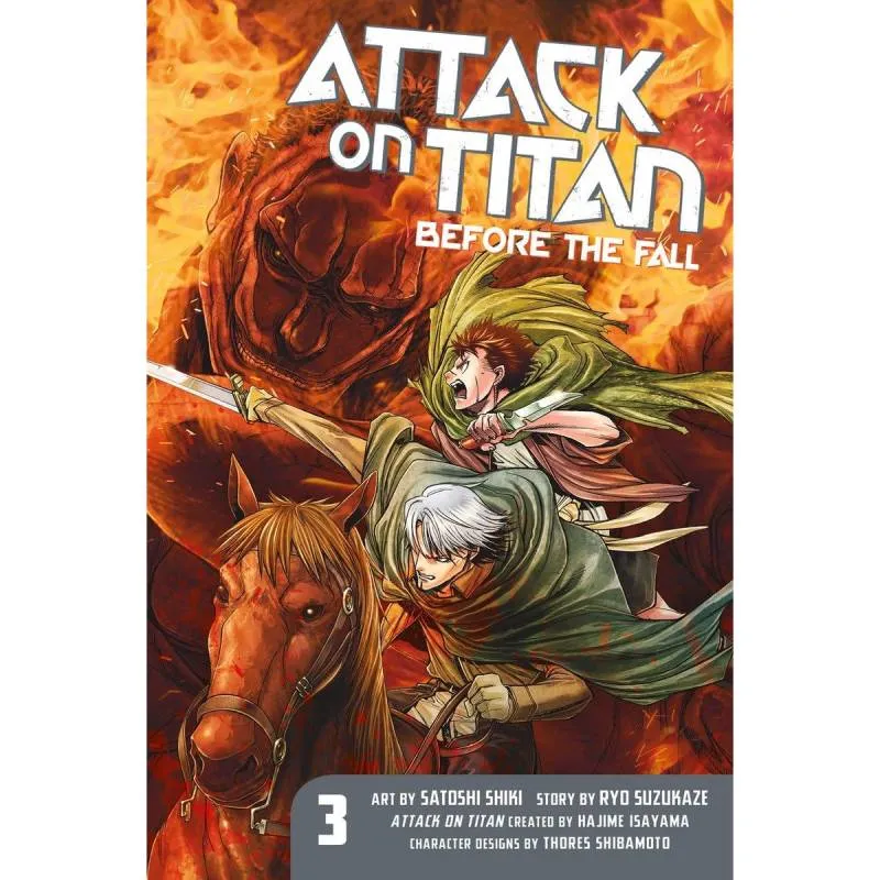 Attack on Titan: Before the Fall vol. 3 - cover
