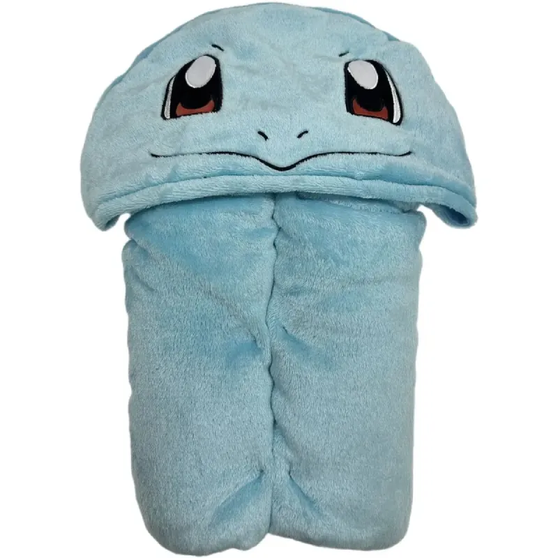 Pokemon Squirtle deka s kapuljačom 120x150cm - cover