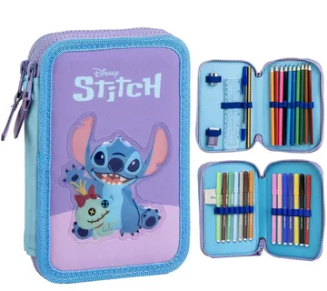 Disney Stitch dvoslojna popunjena pernica - Zaprešić