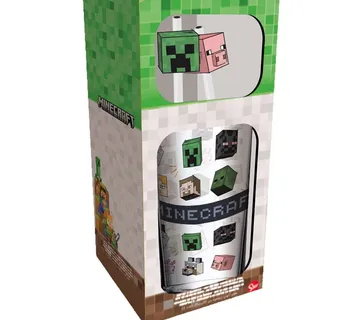 Čaša Minecraft sa slamkama 485ml - Zaprešić