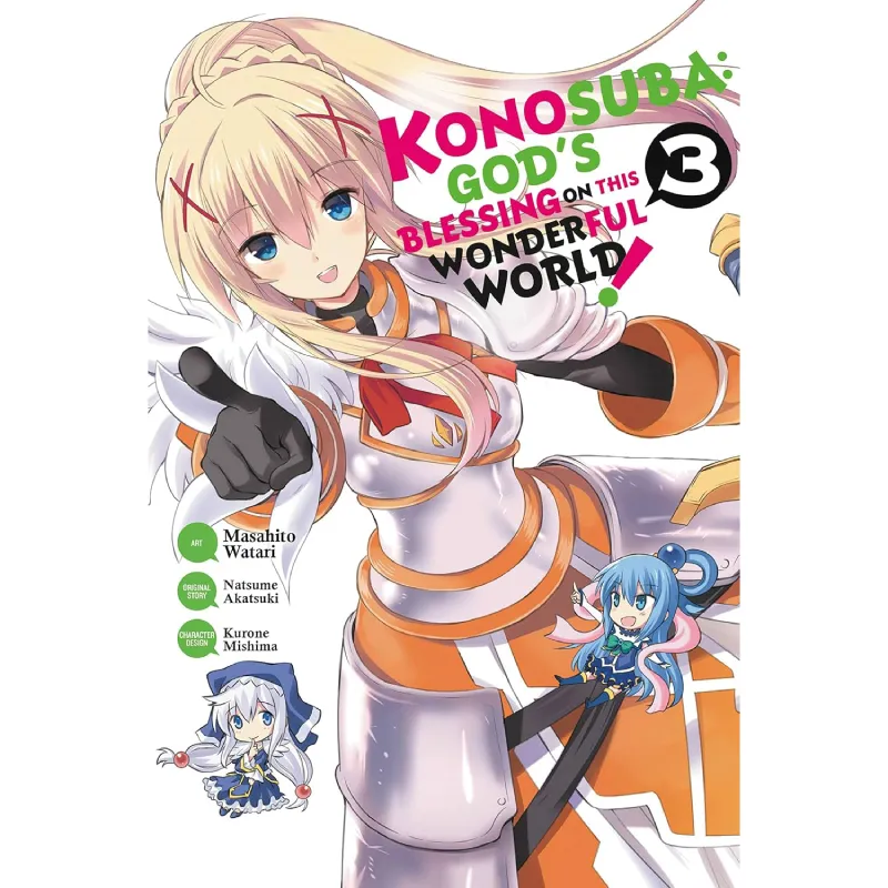 Konosuba: God's Blessing on This Wonderful World! vol. 3 - cover