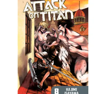 Attack on Titan vol. 8 - cover