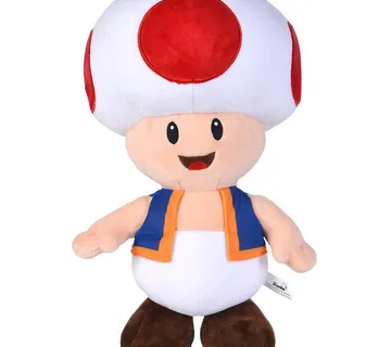Super Mario Bros Toad plišana igračka 40cm - Zaprešić
