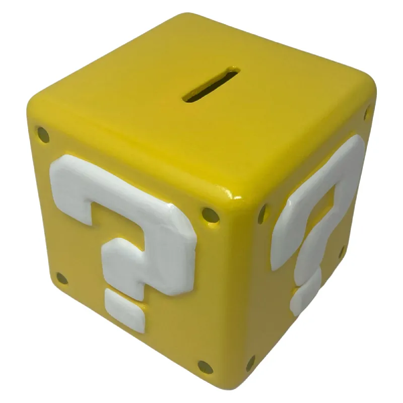 Kasica Super Mario Question Mark Block 12cm - cover