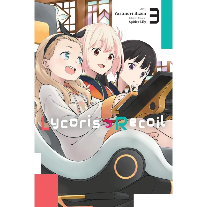 Lycoris Recoil vol. 3 - cover