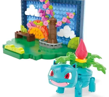 Pokemon MEGA Construx Set Park Scene Building 10cm - cover