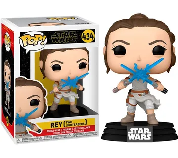Funko POP Star Wars Rey (Two Lightsabers) 9cm - cover