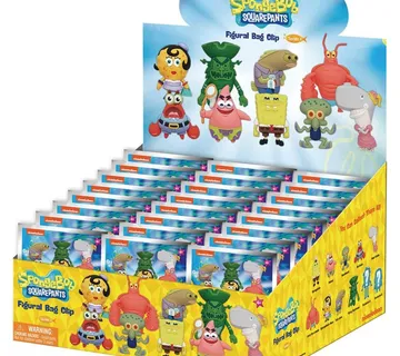 Privjesak Sponge Bob 3D PVC Blind Bag 5cm - cover