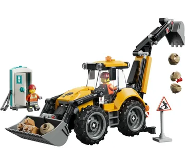 LEGO Yellow Backhoe Loader 60480 - Zaprešić