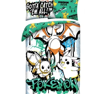 Posteljina Pokemon 140x200cm - Zaprešić