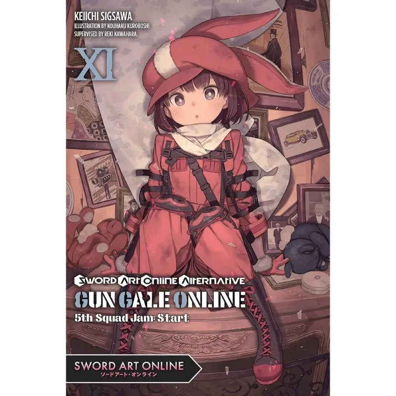 Sword Art Online Alternative Gun Gale Online vol. 11 5th Squad Jam: Start - cover
