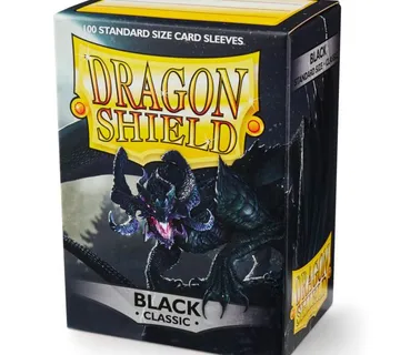 Dragon Shield Standard Size Sleeves Black (100pcs) - Zaprešić