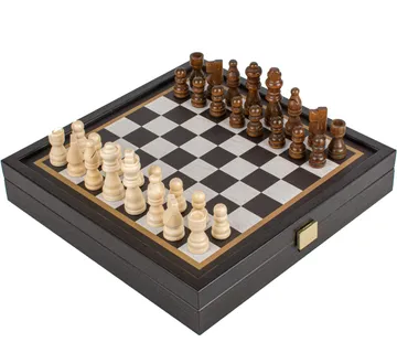 Šah i Backgammon Handcrafted drvo set crni - Zaprešić