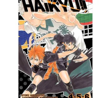 Haikyu!! 3-in-1 Edition vol. 2 - cover