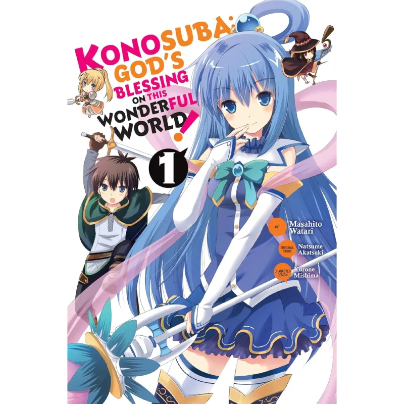 Konosuba: God's Blessing on This Wonderful World! vol. 1 - cover
