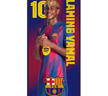 Ručnik za plažu FC Barcelona Lamine Yamal 70x140cm - Zaprešić