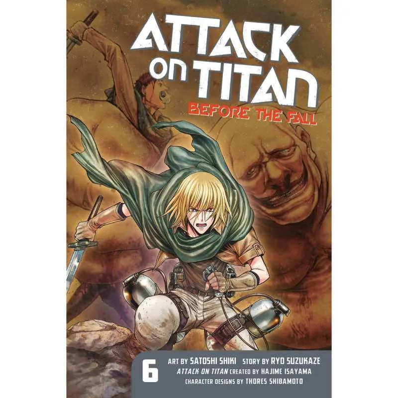 Attack on Titan: Before the Fall vol. 6 - cover