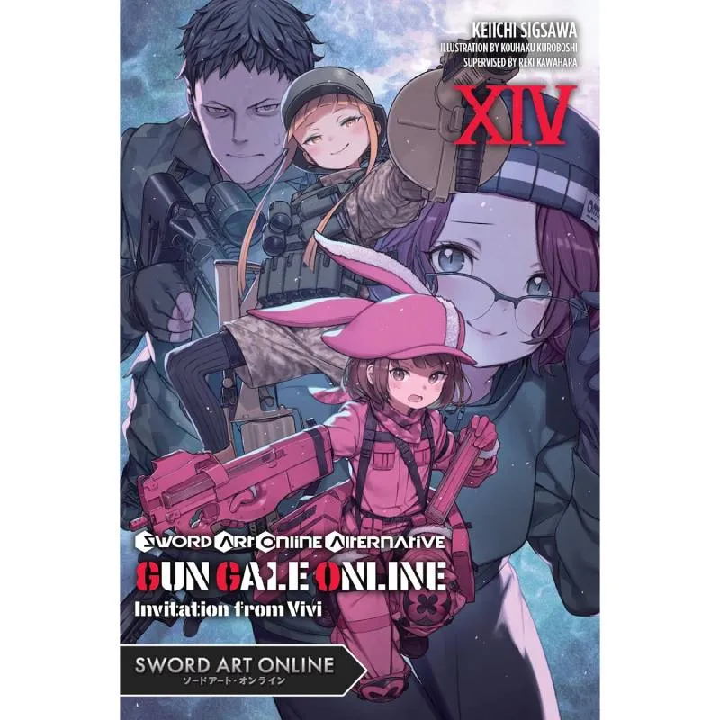 Sword Art Online Alternative Gun Gale Online vol. 14 Invitation from Vivi - cover