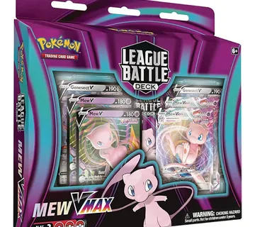 Pokemon Mew VMAX League Battle Deck - cover