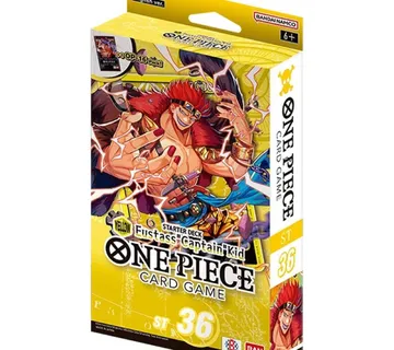 One Piece YELLOW Eustass "Captain" Kid Starter Deck (ST-36) - Zaprešić
