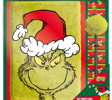 Bilježnica A5 i kemijska olovka Grinch - Zaprešić