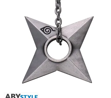 Privjesak Naruto Shippuden 3D Shuriken Konoha - Zaprešić