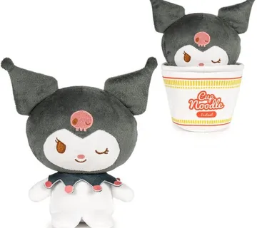 Hello Kitty Kuromi Cup Noodle plišana igračka 16cm - Zaprešić