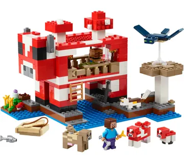 LEGO Minecraft The Mooshroom House 21270 - cover