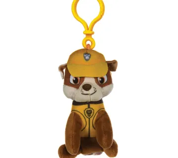 Plišani privjesak Paw Patrol Rubble 11cm - cover