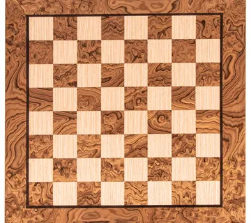 Handcrafted drvena šahovska ploča Burl & Oak - Zaprešić
