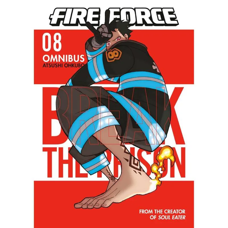 Fire Force Omnibus vol. 8 - cover