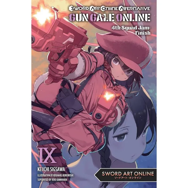 Sword Art Online Alternative Gun Gale Online vol. 09 4th Squad Jam: Finish - cover