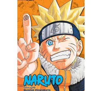Naruto 3-in-1 Edition vol. 8 - cover