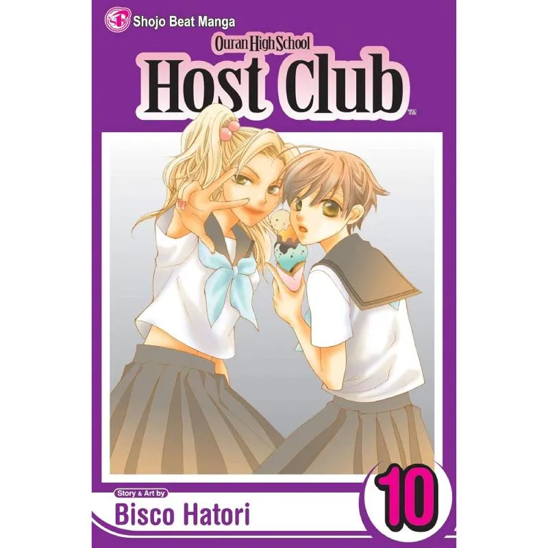 Ouran High School Host Club vol. 10 - cover