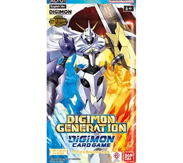 Digimon Card Game Generation AD-01 Booster Pack - Zaprešić