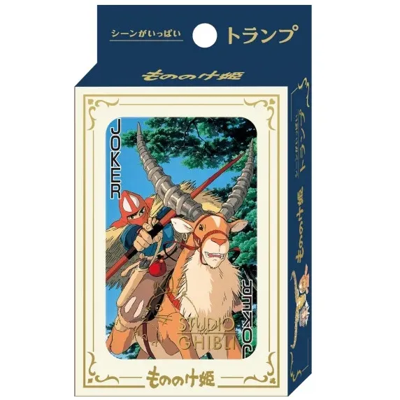 Igraće karte Studio Ghibli Princess Mononoke - cover