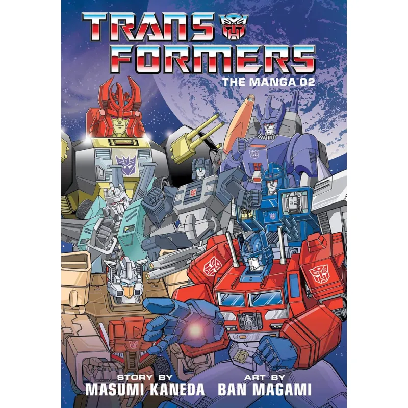 Transformers: The Manga vol. 2 - cover