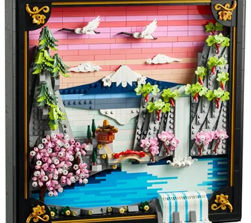 LEGO Art Japanese Cherry Blossom Landscape 31218 - cover