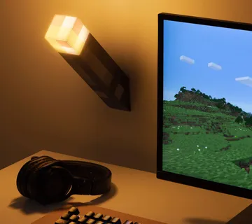 Lampa Minecraft Torch - Zaprešić