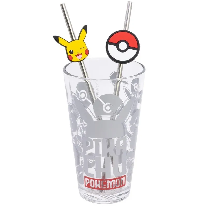 Čaša sa slamkama Pokemon 480ml - cover