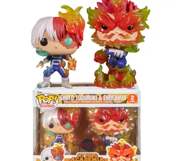 Funko POP MHA Endeavor & Todoroki Special Edition 9cm - cover