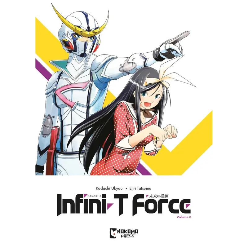 Infini-T Force vol. 3 - cover