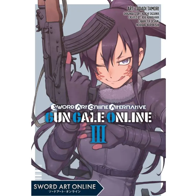 Sword Art Online Alternative Gun Gale Online vol. 03 - cover