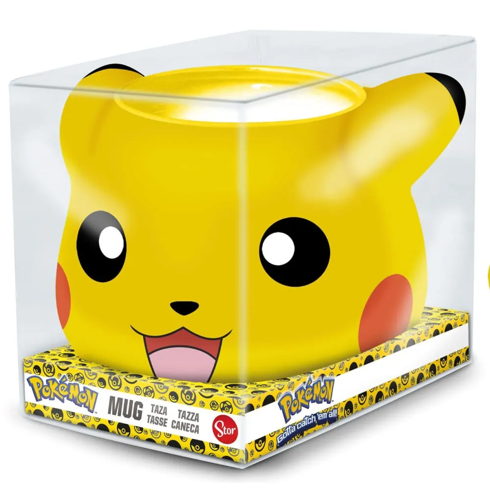 Šalica Pokemon Pikachu 3D 500ml - cover