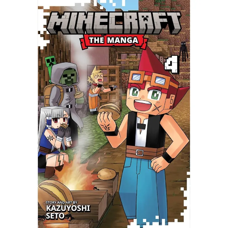 Minecraft: The Manga vol. 4 - cover