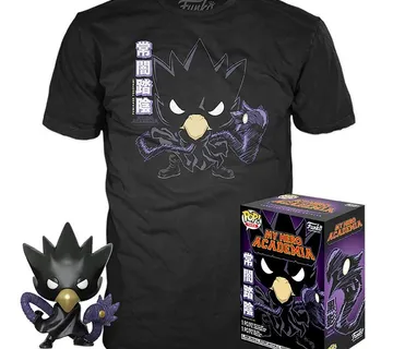 Funko POP & Tee MHA T-shirt M Fumikage Tokoyami 9cm - cover