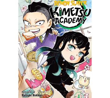 Demon Slayer: Kimetsu  Academy vol. 4 - cover