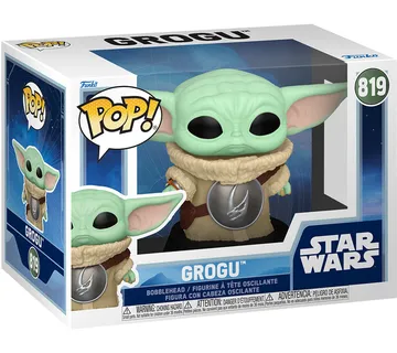 Funko POP Star Wars Grogu w/ Mudhorn Chest Armor 9cm - cover